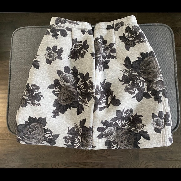 MSGM Grey Rose Print Neoprene - Picture 4 of 6